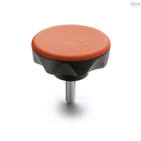 Elesa Zinc-plated steel threaded stud, ELK.45 p-M8x20-C2 ELK-p